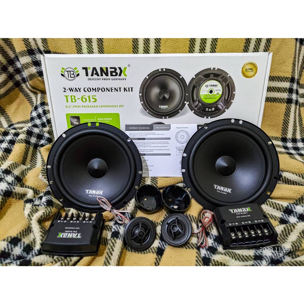 ⭐現貨免運⭐TANBX TB-615 6.5吋 分音喇叭套裝 MAX:180W⭐音質秒殺 JBL 602C