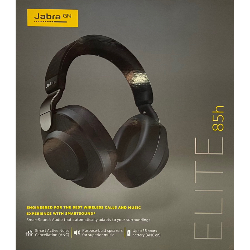 【Jabra】Elite 85h ANC智慧藍牙耳機(AI智慧降噪)