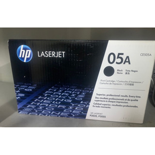 全新-HP CE505A原廠黑色碳粉匣