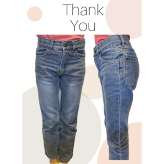 Calvin Klein Jeans 女童簡約牛仔褲 百搭 100%純棉
