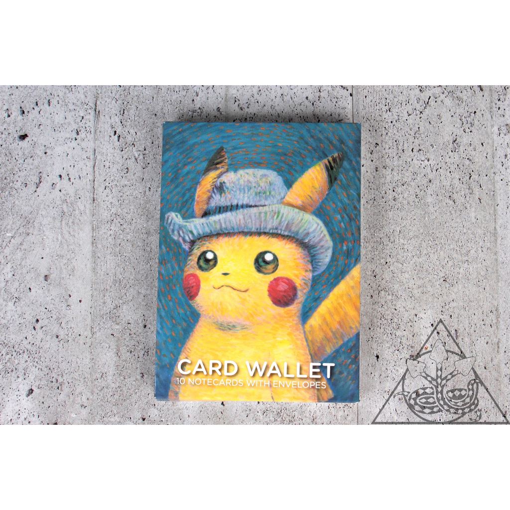 【HYDRA】Pokemon Van Gogh Museum Card wallet 梵谷 寶可夢 卡片【HYAW65】