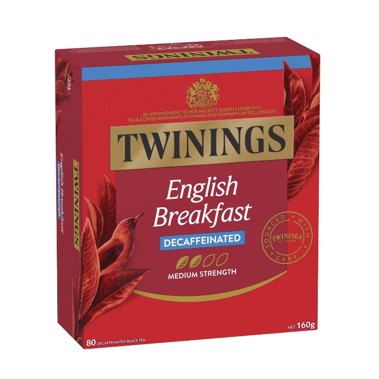 現貨 Twinings 英式早餐茶包 低咖啡因 80入 English Breakfast Tea 澳洲進口 唐寧茶