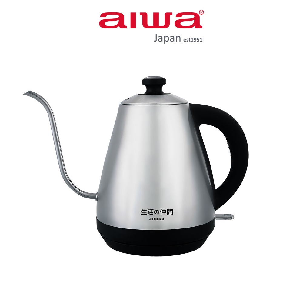 AIWA 愛華 1.0L不鏽鋼溫度計咖啡快煮壺 EK110410 『福利品』