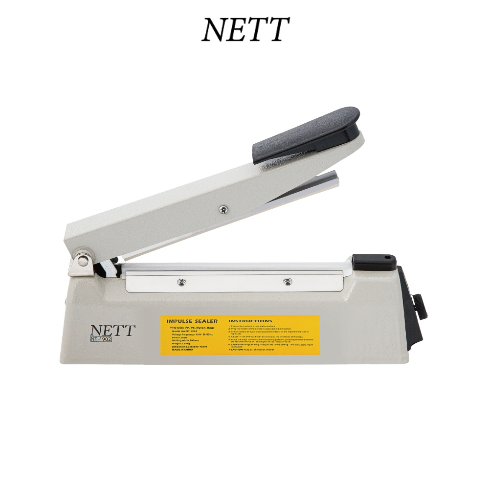 NETT  桌上手壓式加熱封口機  NT-1902