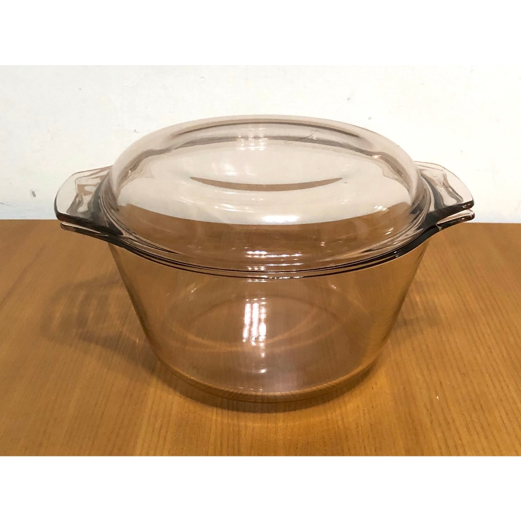 美國康寧 百麗系列 PYREX 琥珀色 康寧鍋 調理鍋  湯鍋 耐熱玻璃 適用一般烤箱.微波爐 不可直火加熱