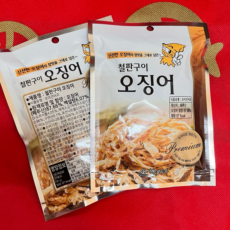 韓國 特級鐵板燒魷魚絲