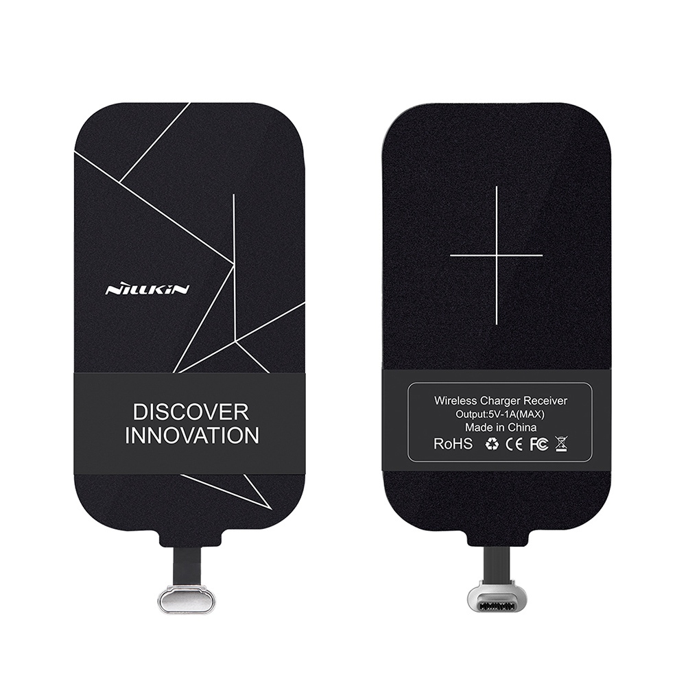 NILLKIN USB Type-C 能量貼無線充電貼片 接收端 充電片 (短款)
