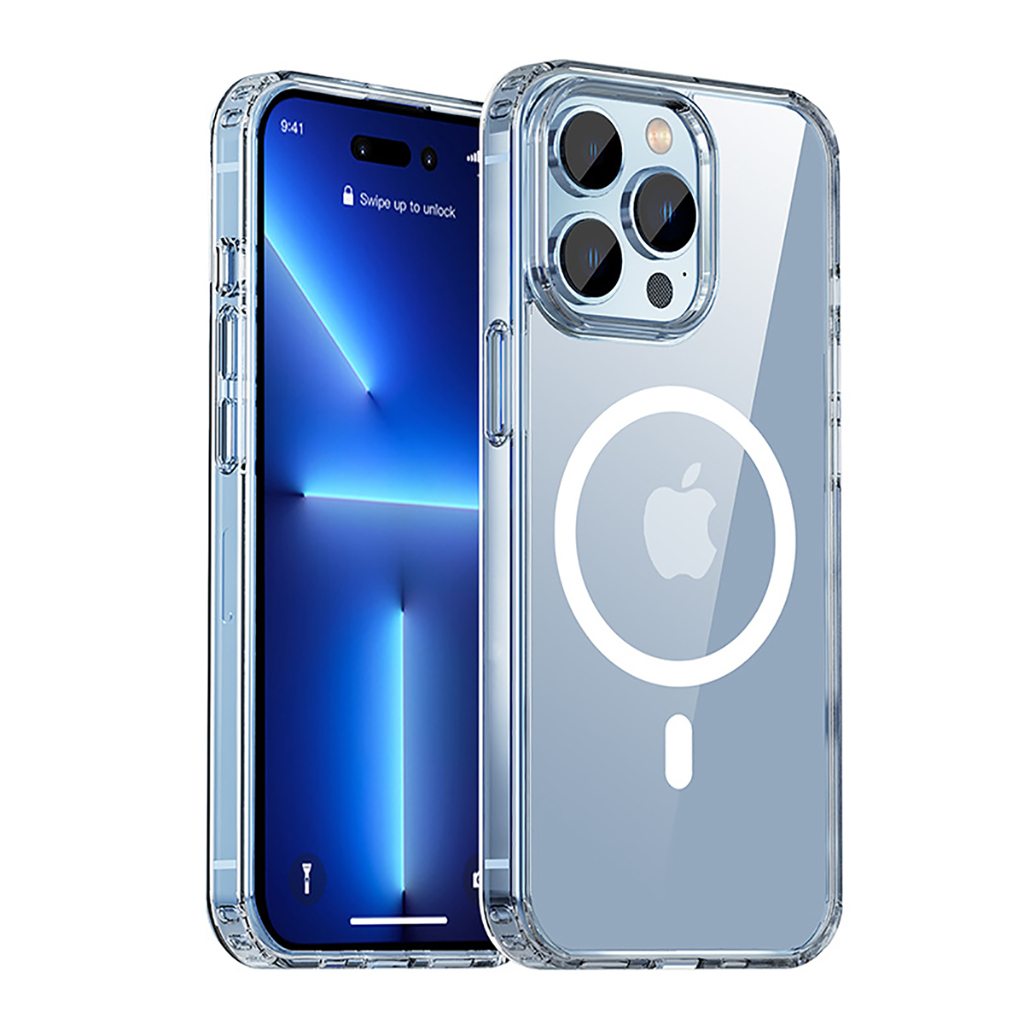 iPaky iPhone 16 15 14 13 Pro Max Plus 手機殼 MagSafe磁吸氣囊透明防摔保護殼