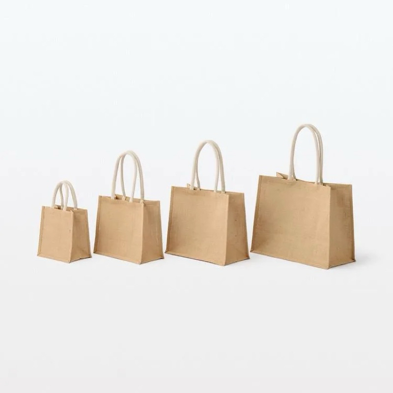 🇯🇵 MUJI 無印良品 黃麻購物袋A3、A4、A6、B5