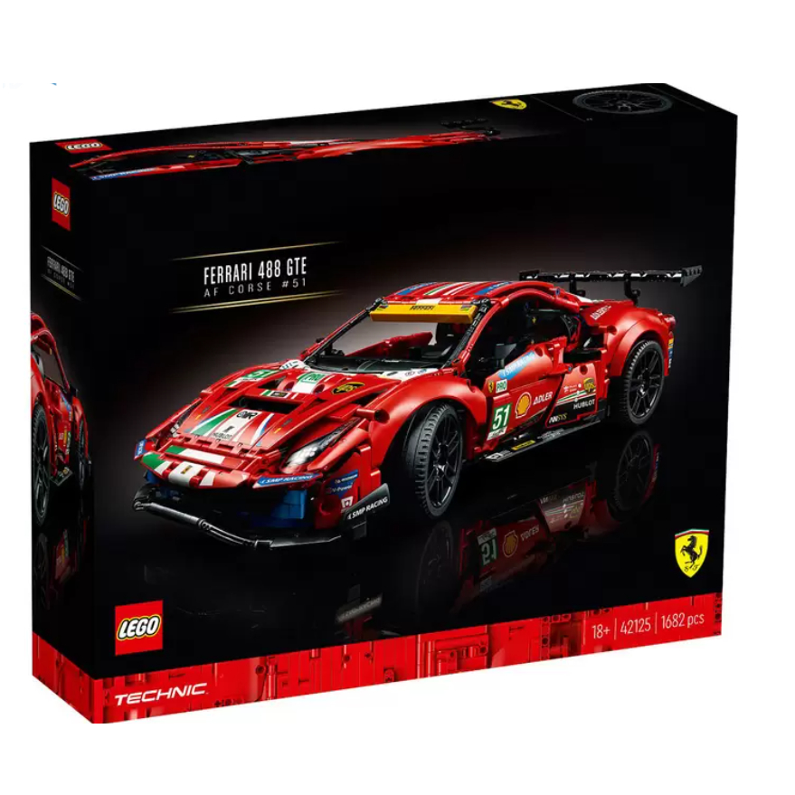 LEGO 科技系列 賽車 Ferrari 488 GTE “AF Corse #51” 42125#138434