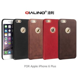 QIALINO 洽利 Apple iPhone 6 / 6 Plus 真皮背套 保護殼 保護套 出清