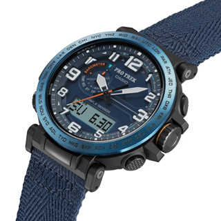 【CASIO】PROTREK PRG-601YB-2 太陽能登山錶系列/51mm/藍/公司貨【第一鐘錶】