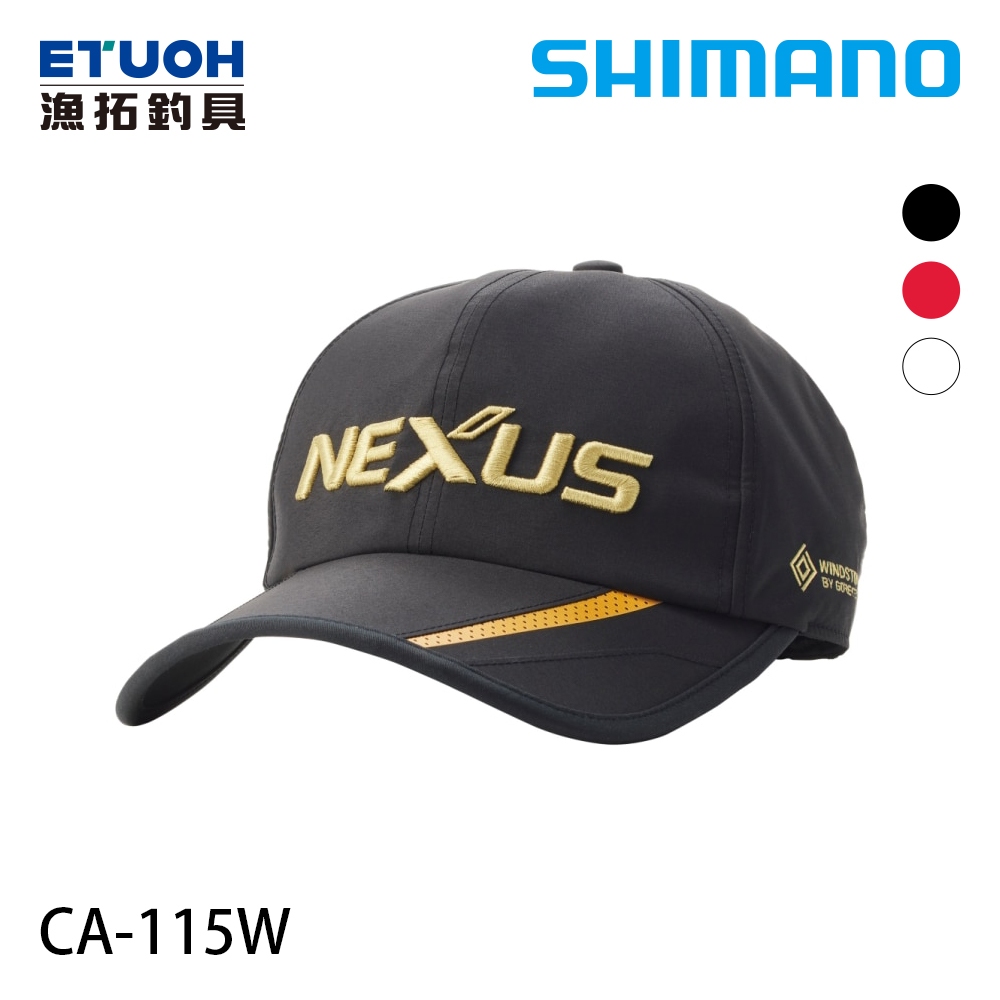 SHIMANO CA-115W #M [漁拓釣具] [帽子] [防水]