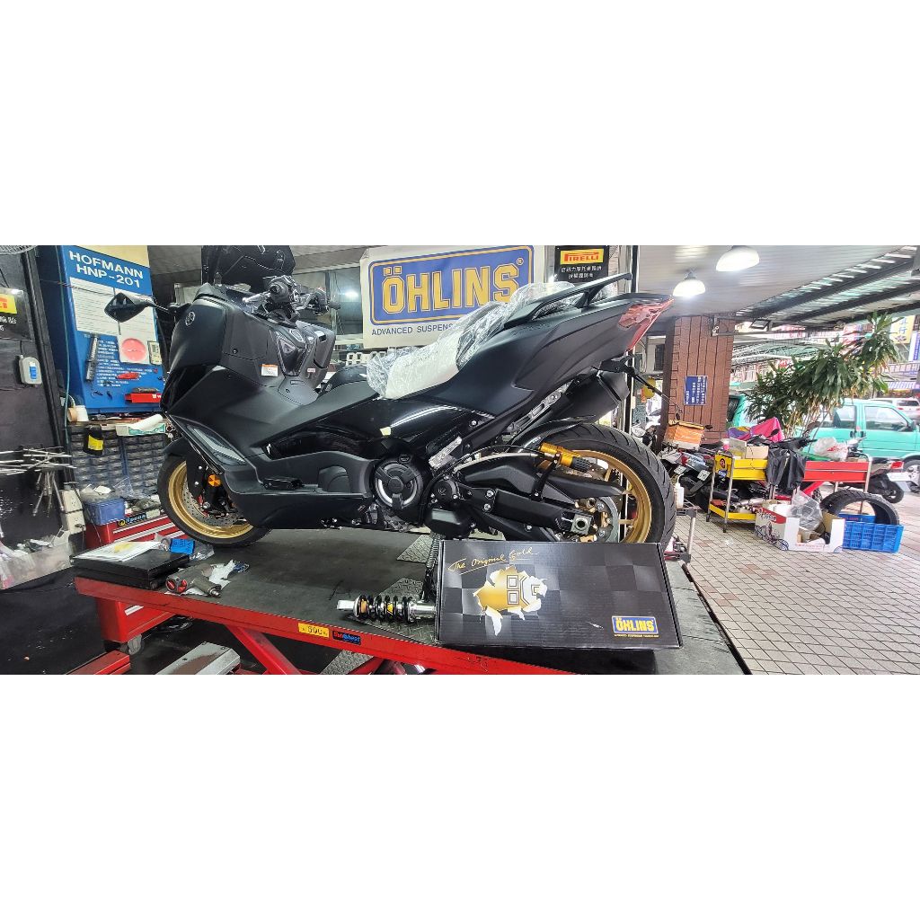 【貝爾摩托車精品店】OHLINS 後避震器 TMAX 530 560 T-MAX 雙掛瓶 油壓調整器 AG2006 頂級