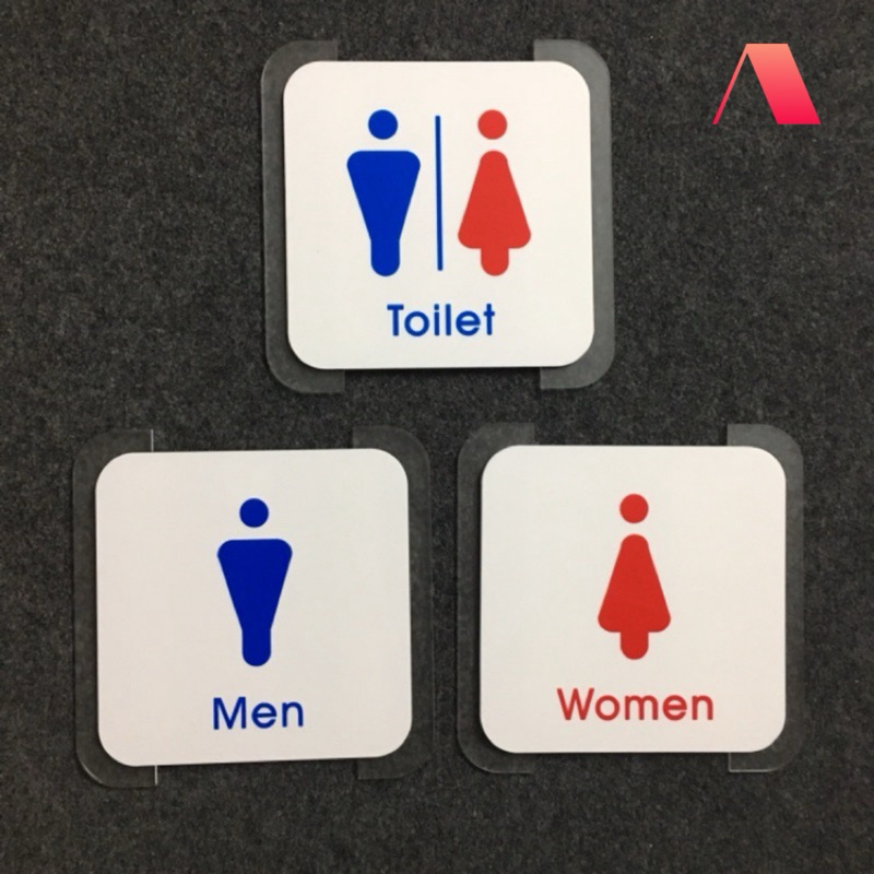 新款壓克力男女廁所洗手間標示牌 指示牌 歡迎牌 開店必備 商業空間 店鋪裝飾 店面佈置