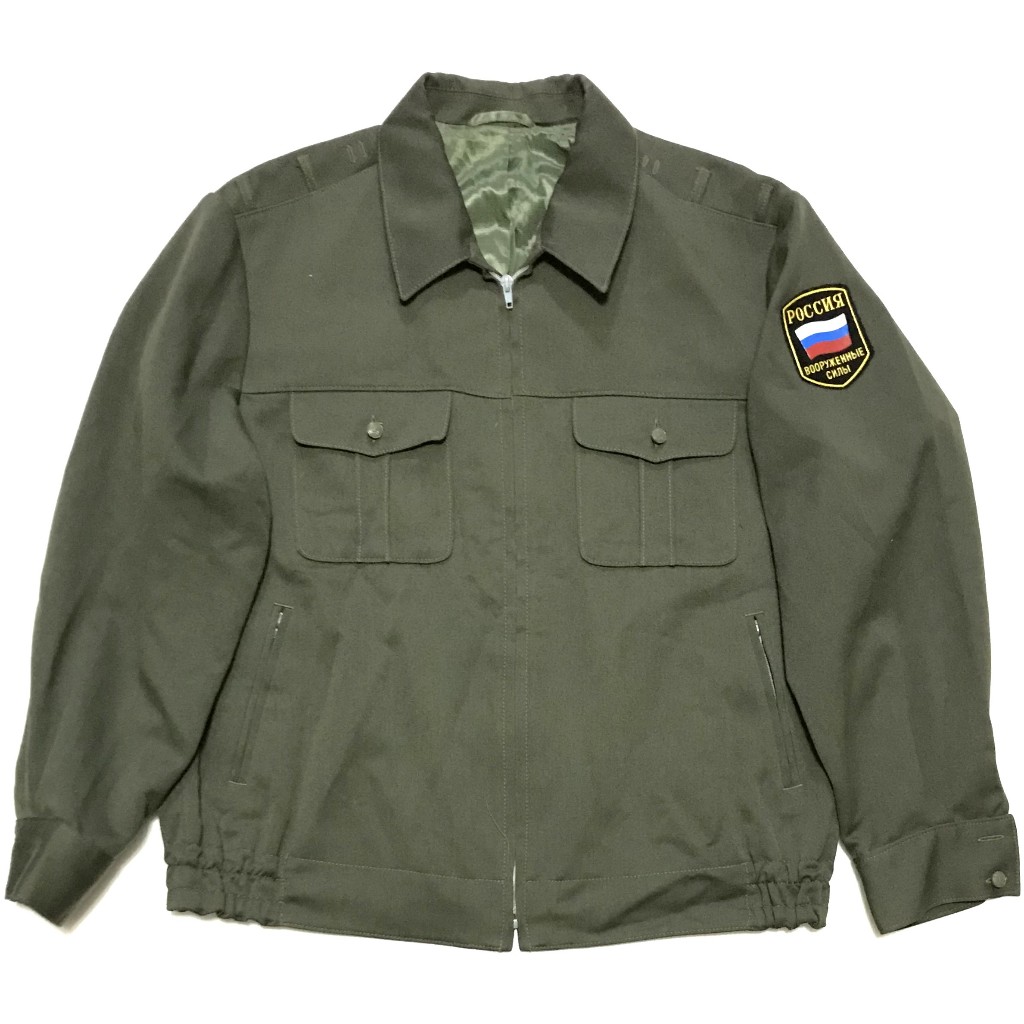 俄軍公發 陸軍 常服夾克 外套 綠色 全新