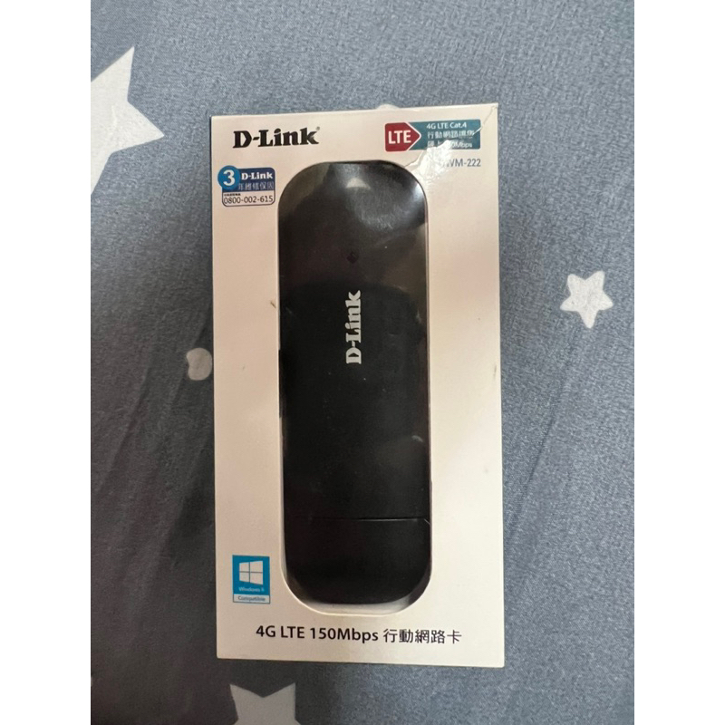 二手D-Link 友訊 DWM-222 4G LTE 行動網路介面卡 行動網卡 支援各大電信公司SIM卡