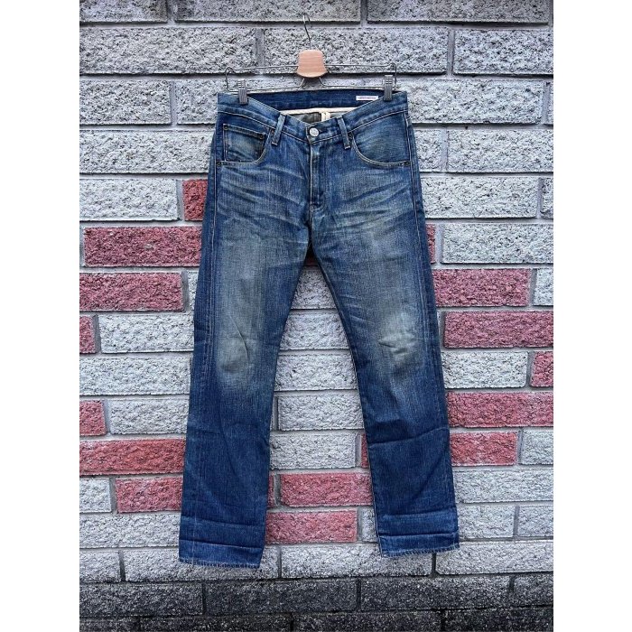 levis 505 二手牛仔褲-正品 經典 日本製-(levis PR505-0021)-W31  L33