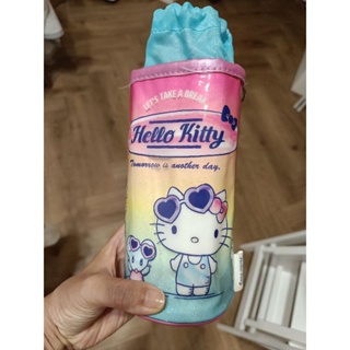 正版近全新Hello Kitty sanrio水壺保冷保溫提袋
