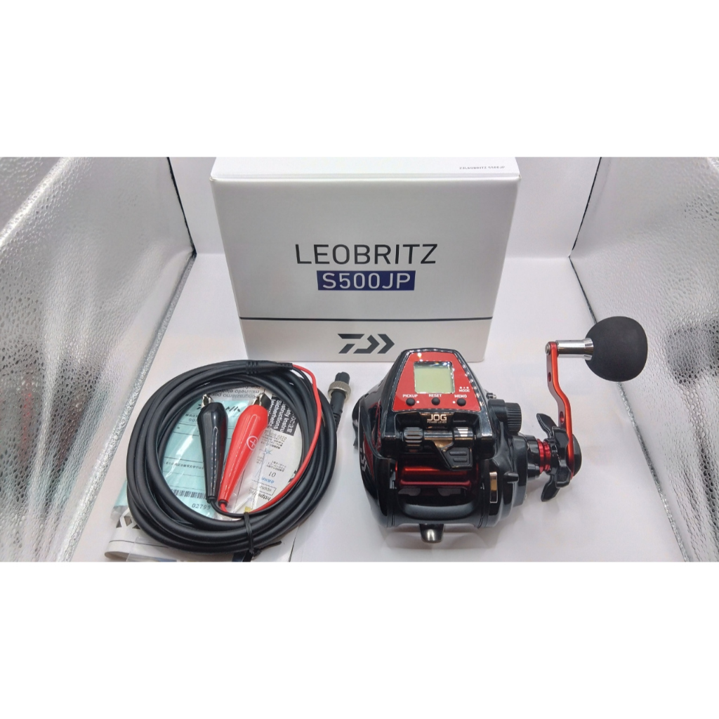 (開封未使用) 全新 電動捲線器 DAIWA 23 LEOBRITZ S500JP 船釣小搞搞電捲 中文界面