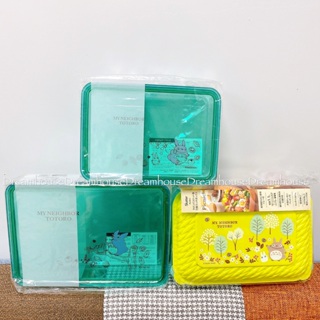 日本帶回 skater 吉卜力 宮崎駿 龍貓 豆豆龍 透明密封保鮮盒 午餐盒 露營 野餐盒 便當盒 食材分類盒