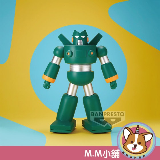 【M.M小舖】『現貨』 BANPRESTO代理 景品 蠟筆小新 SOFVIMATES 大軟膠公仔 康達姆機器人