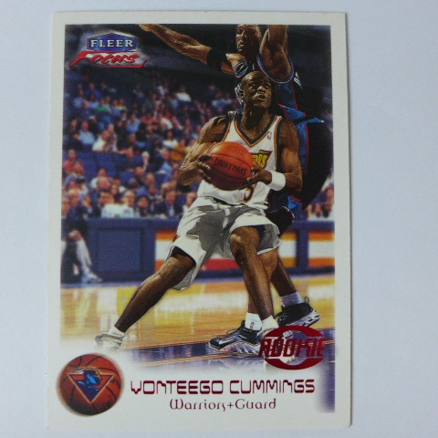 ~Vonteego Cummings~NBA RC/沃恩提格·卡明斯 2000年FOCUS.限量3999張新人卡