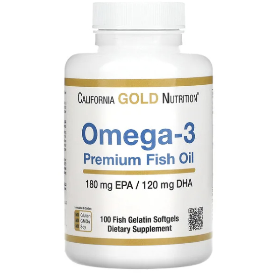 現貨 California Gold Nutrition, Omega-3 優質魚油