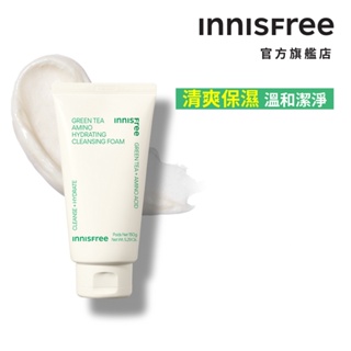 innisfree 綠茶保濕胺基酸潔面乳 150g 官方旗艦店