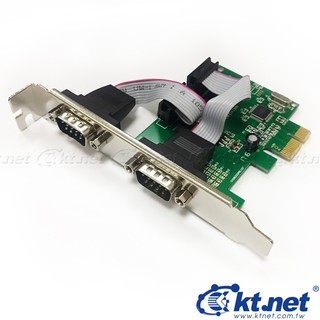 PCI-E 9公*2埠 RS232 擴充卡 -(A)