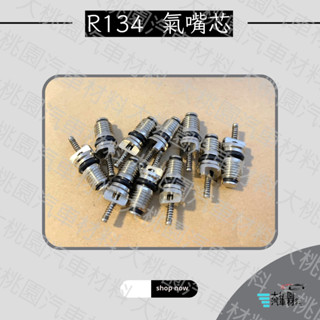 ➶大桃園汽車材料➶ 134a r134a 風嘴 氣嘴 氣芯 氣門芯 閥針 冷媒 汽車 冷氣 R134A冷媒填充氣嘴