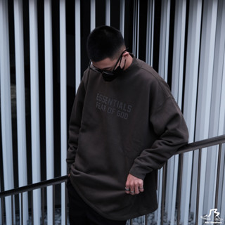 【奶大大球鞋代購社團】正品 Essentials 植絨 Logo 大學踢 Fear OF God 刷毛 大學T 毛衣