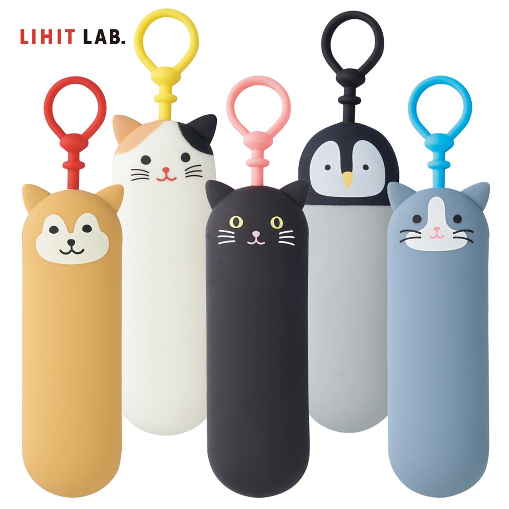 日本 LIHIT LAB. 超薄鑰匙包 鑰匙圈 SMART FIT PuniLabo