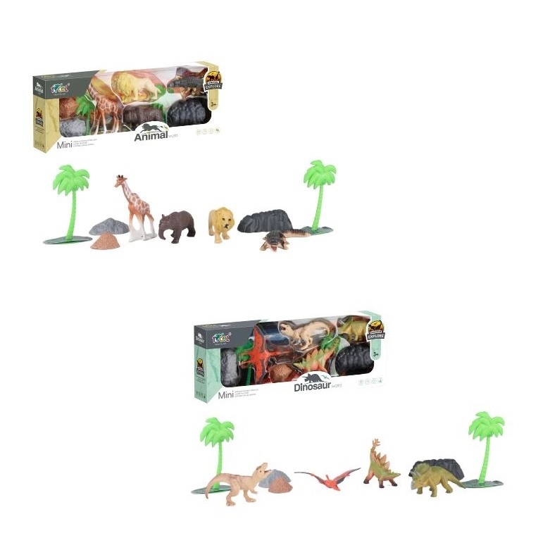 【現貨】玩具 動物玩具 恐龍玩具 動物/恐龍模型場景組 動物模型 動物 恐龍 恐龍模型 興雲網購旗艦店