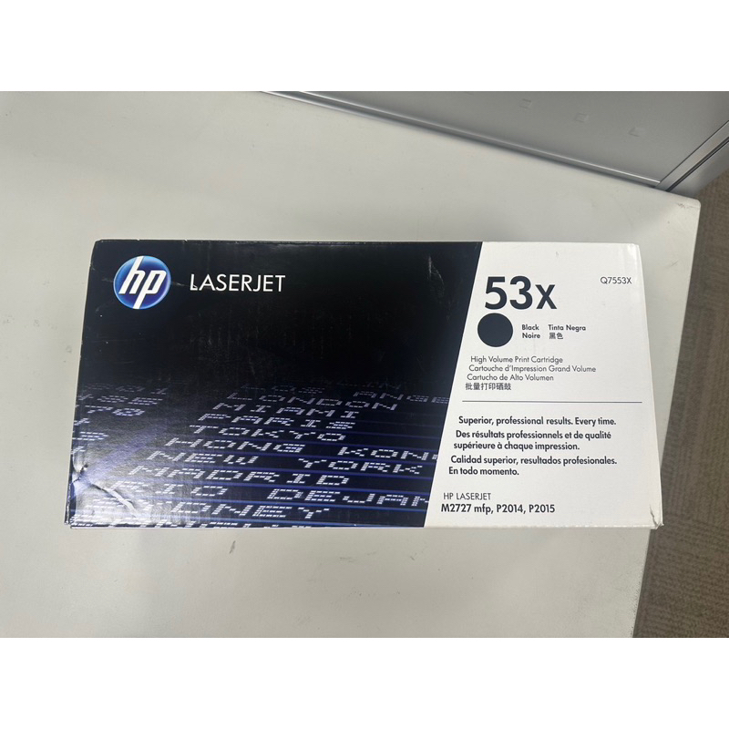 HP原廠碳粉匣Q7553X黑色ㄧ隻