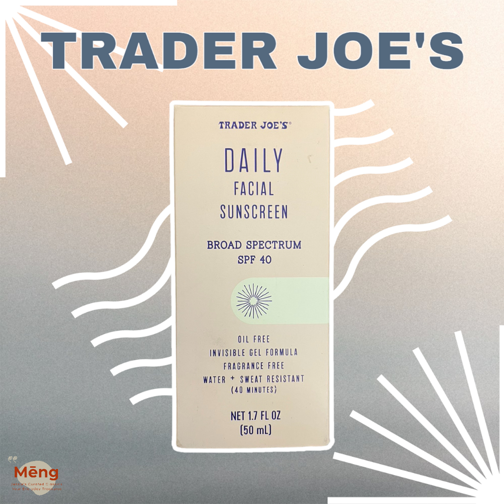 現貨💓 Trader Joe's 無油防曬乳 SPF40