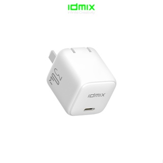 IDMIX POWER Mini Cube（P30D）氮化鎵GaN PD30W 快充充電器｜小巧身型 Gan勁十足