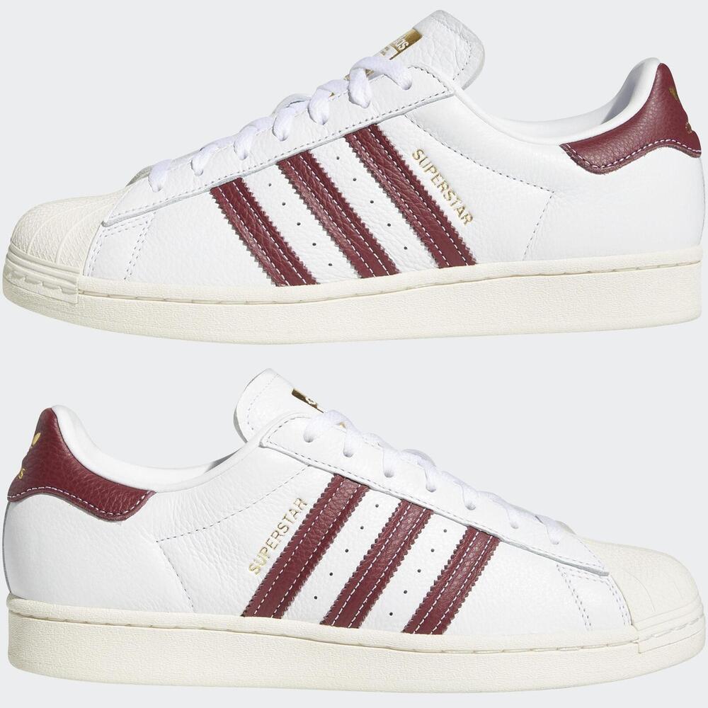 S.G adidas Originals Superstar GZ1603 奶油底 酒紅 皮革 金標 經典 男鞋 休閒鞋