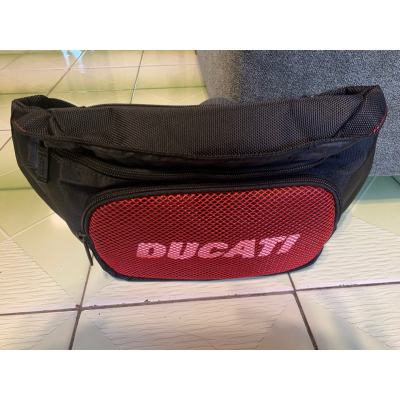 【Bb鐵馬】全新正品ducati杜卡迪騎行腰包重機背包機車胸包