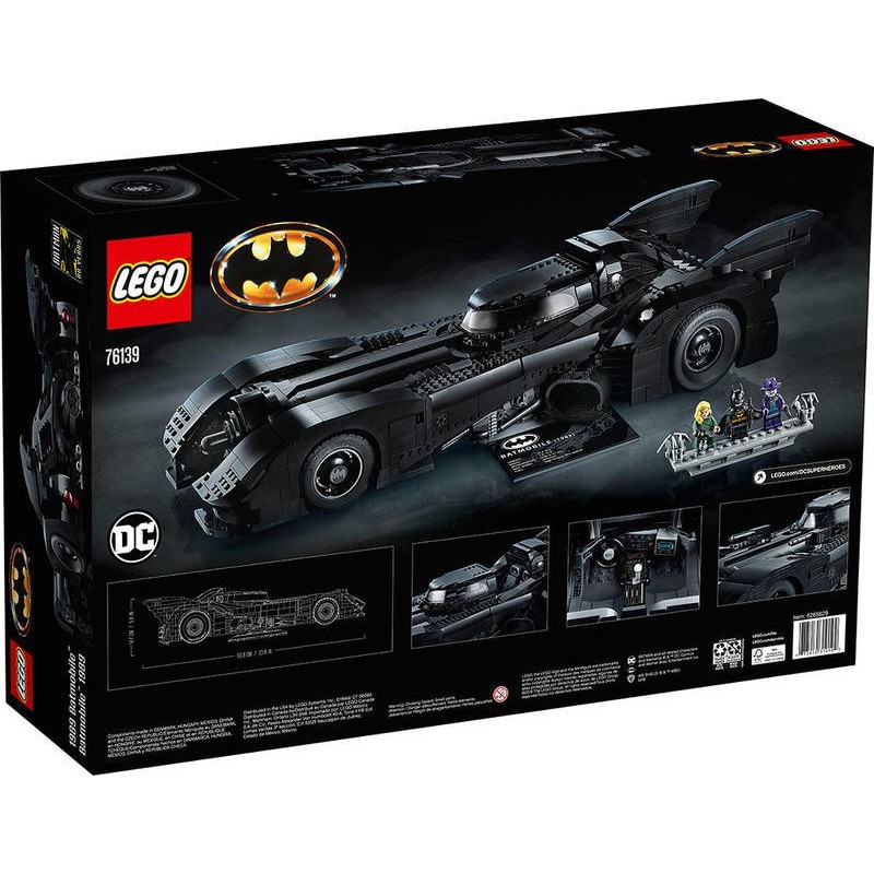 LEGO 76139 1989 蝙蝠車 Batmobile™ Batman DC
