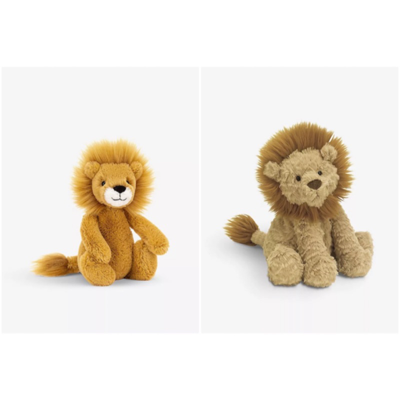 ‼️現貨‼️🇬🇧英國 正品 代購 Jellycat 獅子 寶寶安撫娃娃 23cm 18cm 31cm