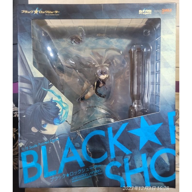 《退坑出清》日版 全新未拆 GSC 黑岩射手 狂化版 BLACK ROCK SHOOTER BRS 附補件星星貼紙明信片