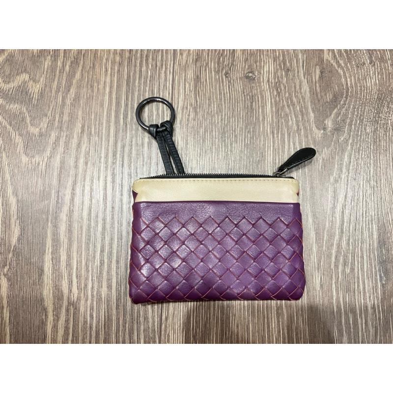 Bottega Veneta BV雙色鑰匙包/卡包/零錢包