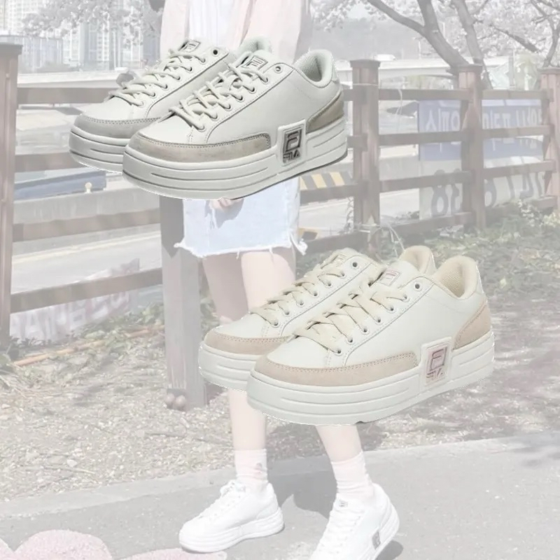 𝐏𝐫𝐞. FILA FUNKY TENNIS 1998 厚底小白鞋 5cm厚底