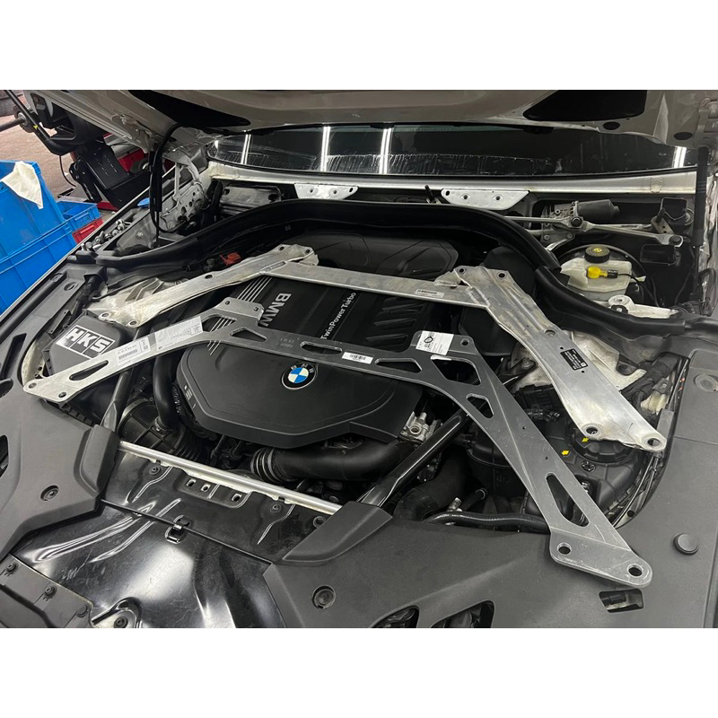 BMW G30 F90 M5 鋁合金 引擎室 拉桿 前避震平衡桿