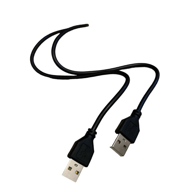 USB 2.0 Type-A 公對公 Type-A to A 充電線 傳輸線 直角 台灣現貨