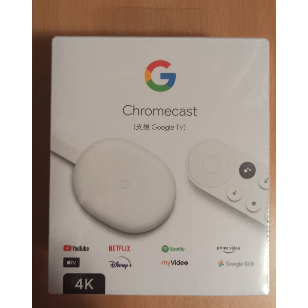 Google Chromecast 4K 支援Google TV