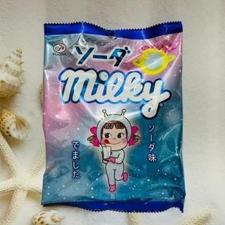 日本 Fujiya 不二家 Milky PECO 蘇打風味糖 72g