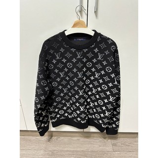 (9.8成新)LOUIS VUITTON 漸層 Monogram Fil Coupe L號 大學T 太空棉 1AAU86