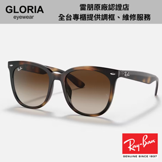 Ray Ban｜RB4379D-710/13 方形膠框太陽眼鏡【葛洛麗雅眼鏡】